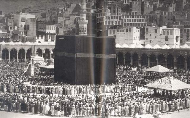 Stara slika Harema i Kabe